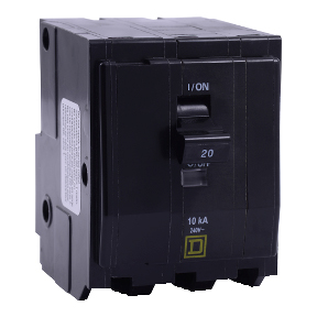 Schneider Electric Thermal Magnetic Circuit Breaker; 3-Pole; 25A; 240VAC; Lever; Screw Terminal; UL 489